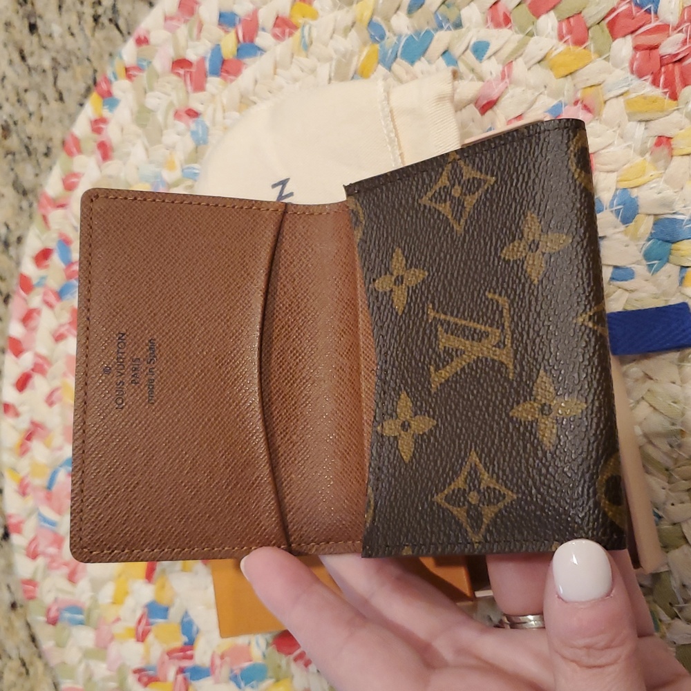 Authentic Louis Vuitton Monogram Cardholder Wallet, Box, Dustbag ... Like New - Picture 6 of 9
